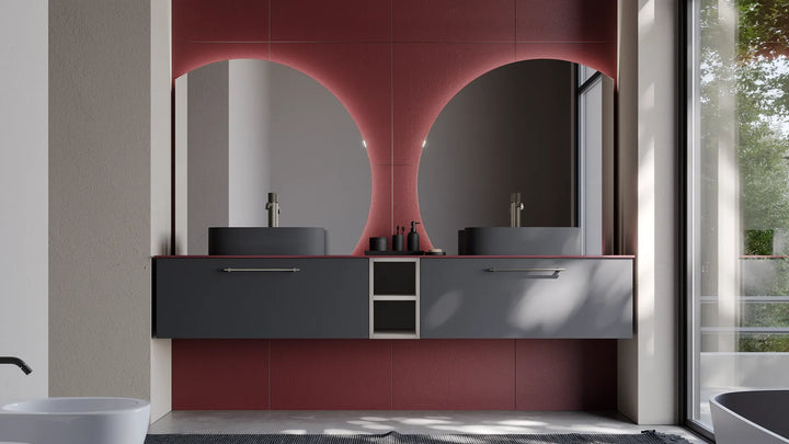 Mobile bagno sospeso o con piedini: quale scegliere ?