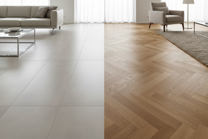 Gres porcellanato effetto legno o parquet: cosa conviene ?Chiedi a noi!