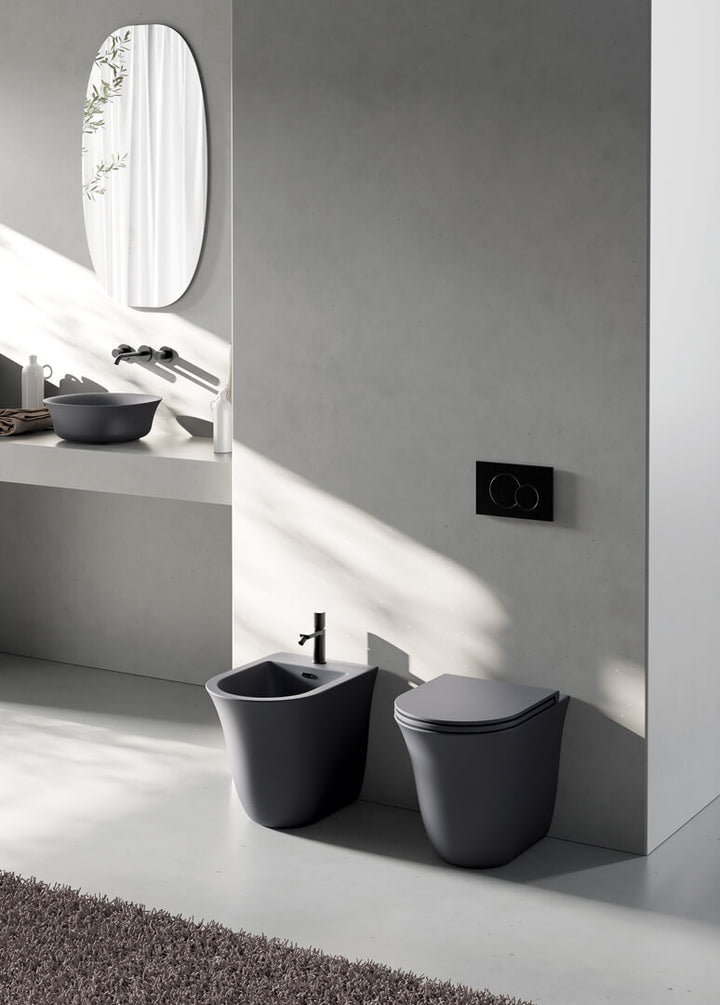 GSG FLUT BIDET A PAVIMENTO FILO MURO