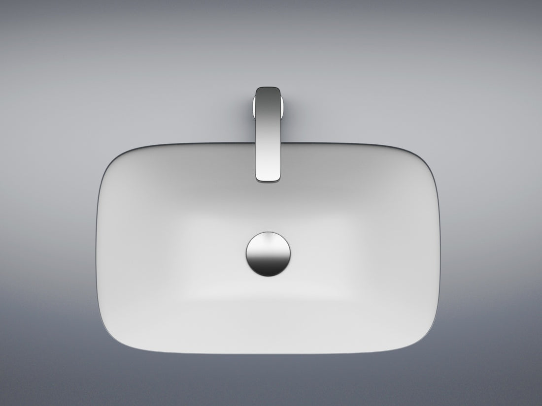 Lavabo Valdama Alveo 55 × 34 cm sottopiano