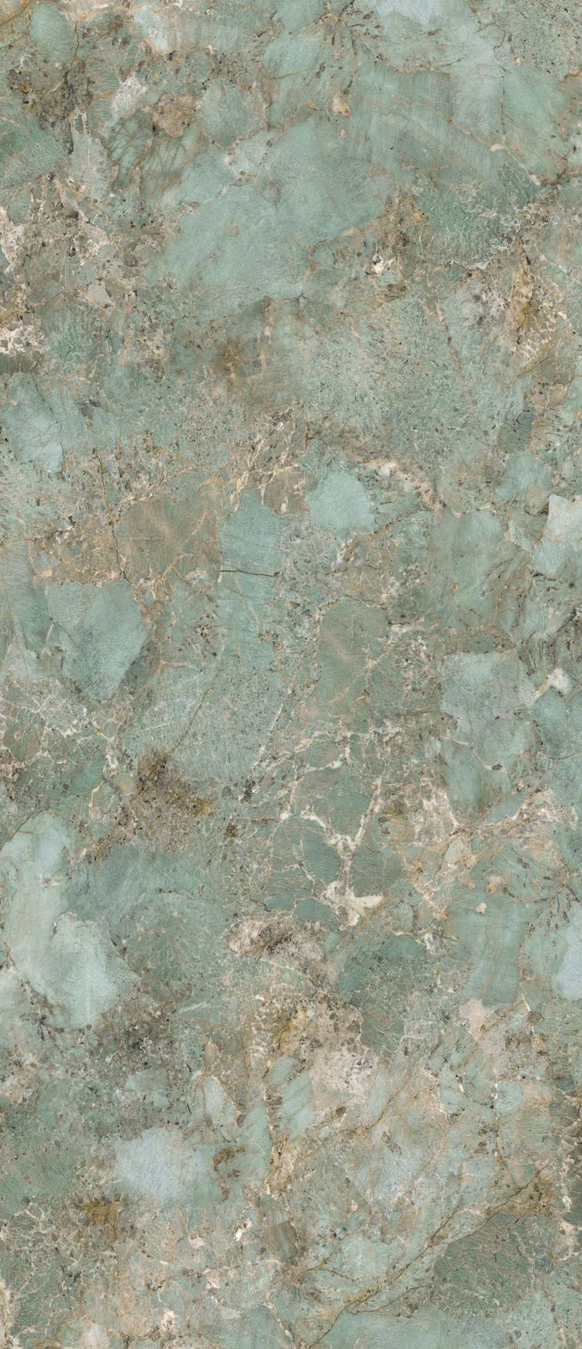 Caesar Anima Wonder Lagoon, superficie effetto marmo verde