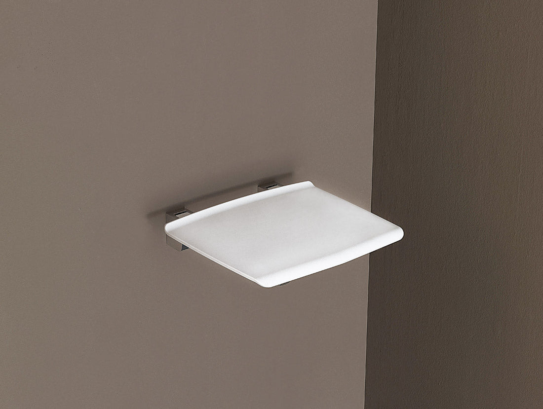Sedile ribaltabile Capannoli S43 bianco