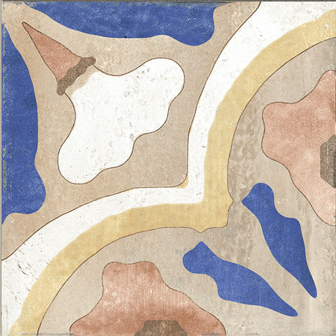 Xclusive Ceramica Caribbean – decoro Haiti 20,5×20,5 cm