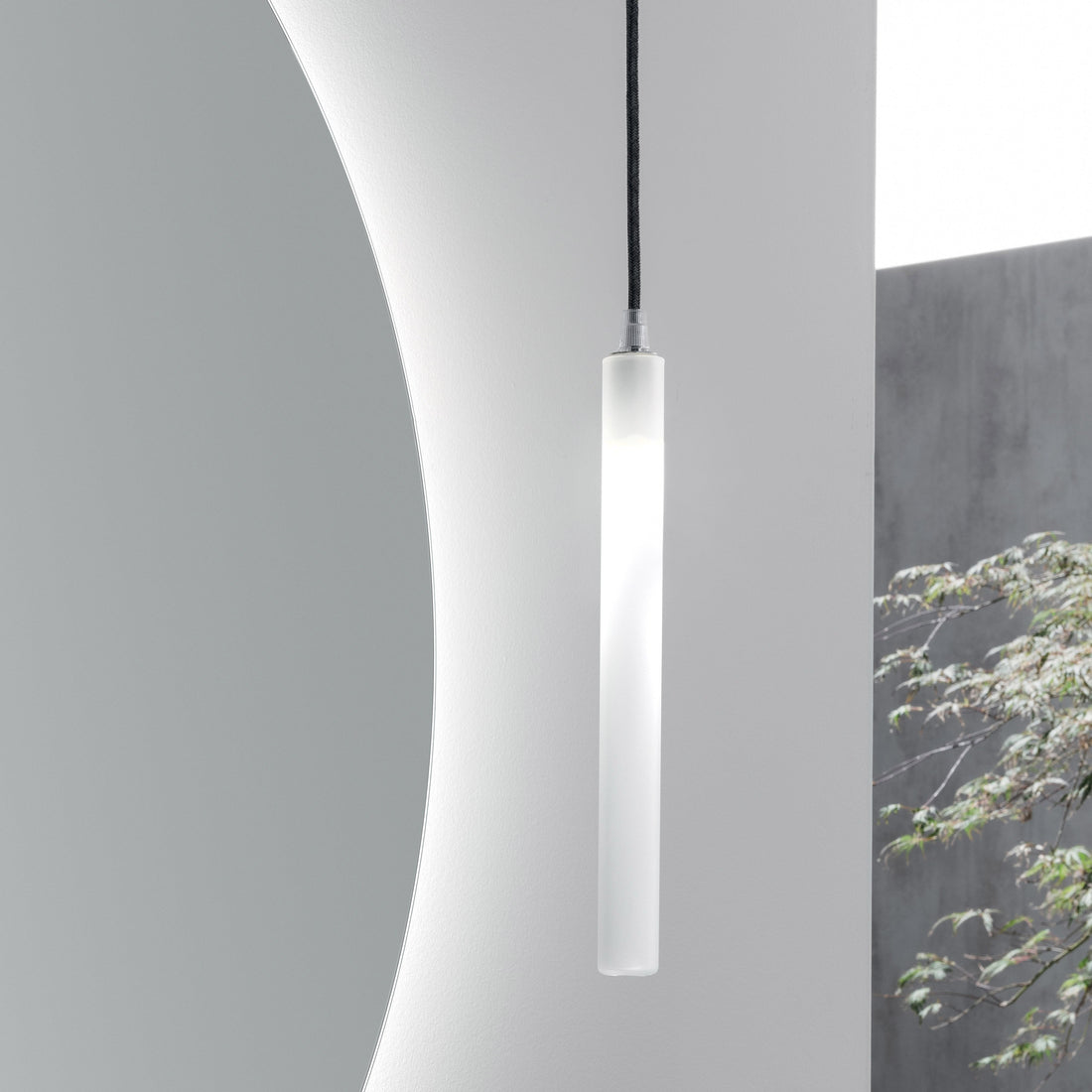 Lampada a sospensione Compab Tubino F033