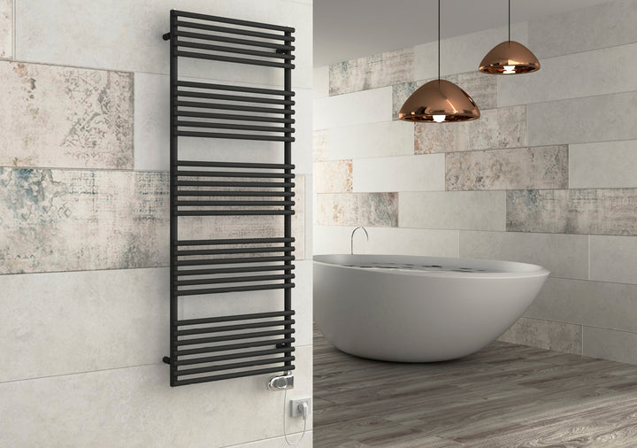 Scaldasalviette elettrico Cordivari Gloria 22 in ambiente bagno