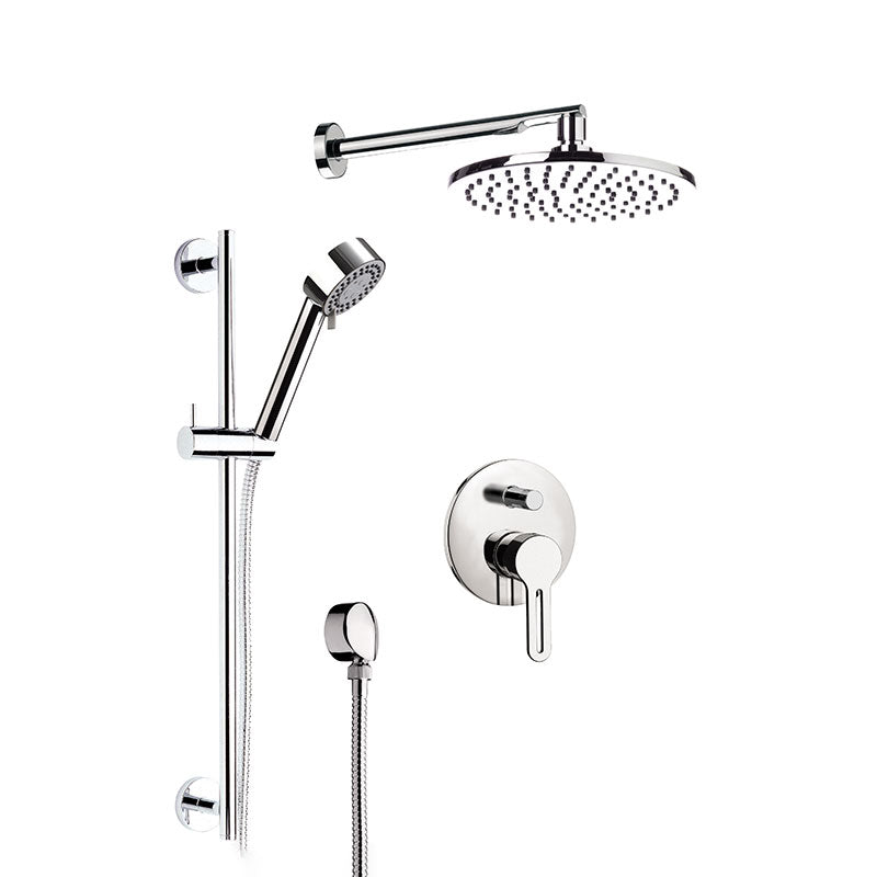 Set doccia incasso Daniel Smart SR614HZ con soffione e saliscendi