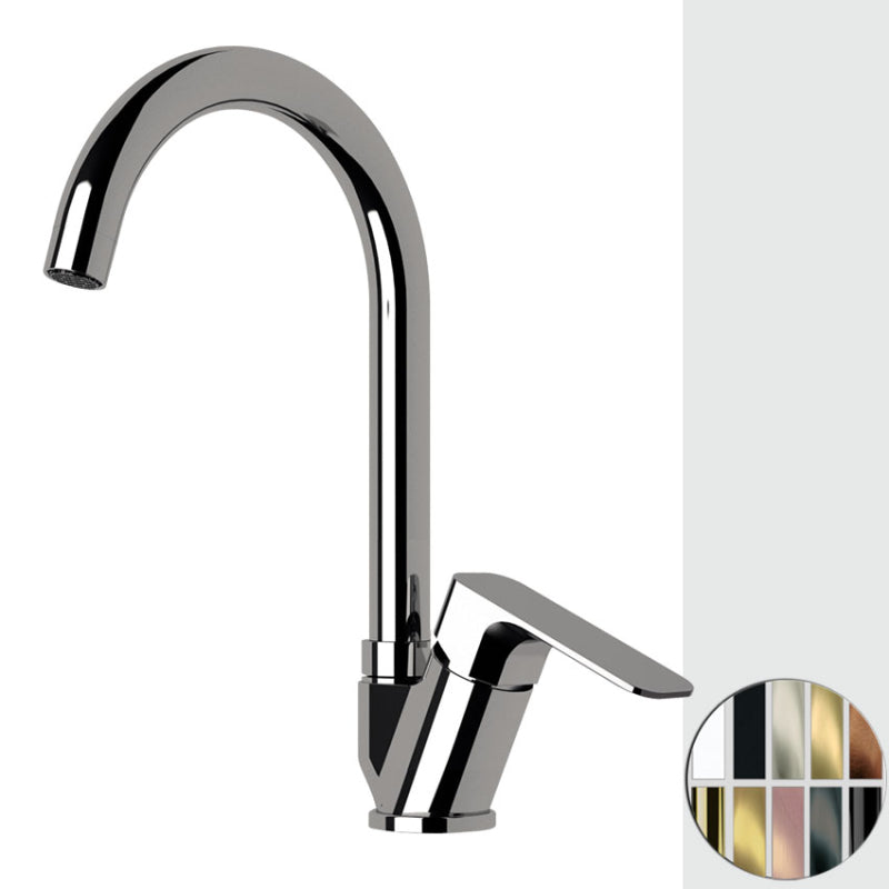 Miscelatore cucina Daniel Tiara TA614B con bocca alta girevole