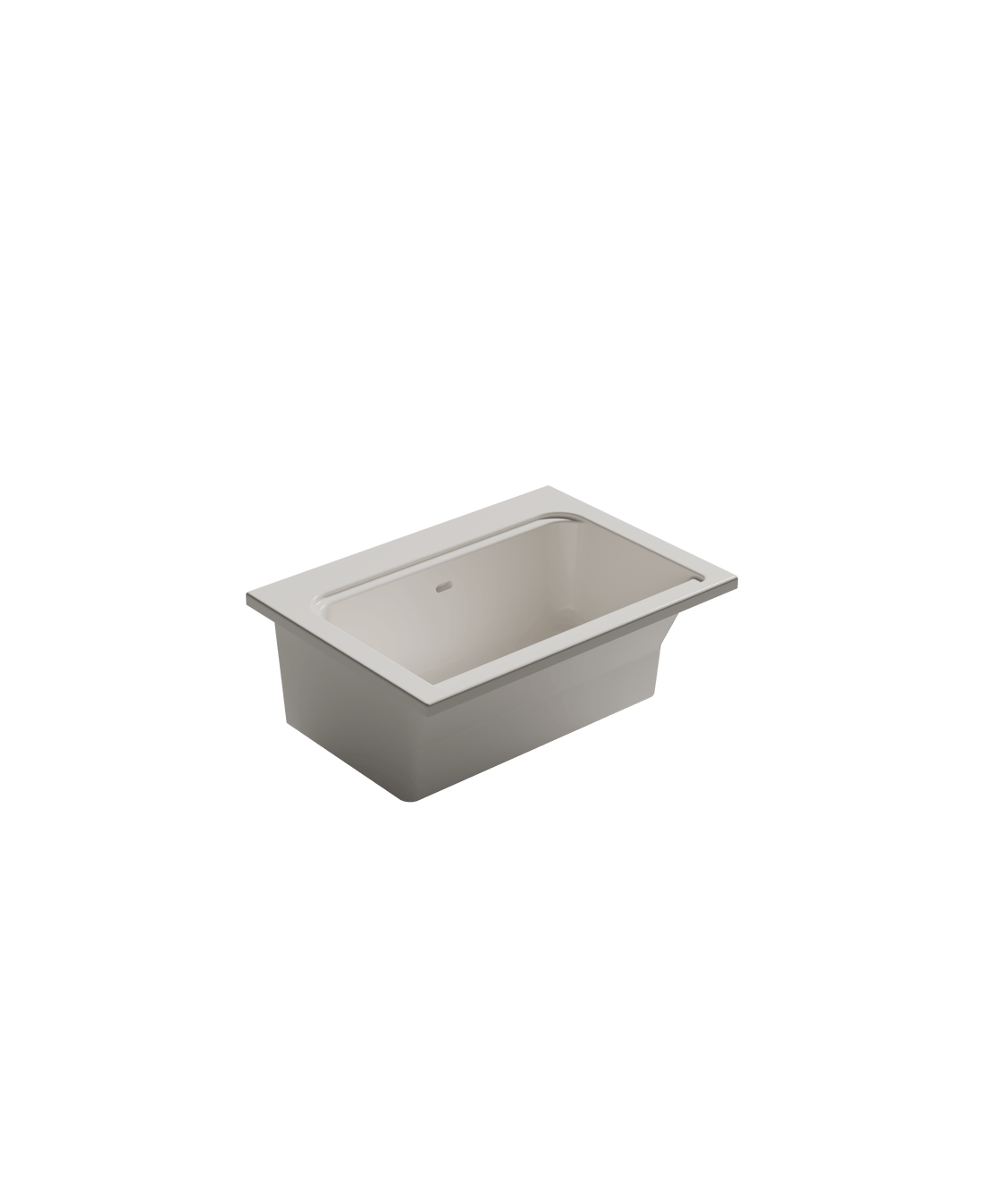 Lavatoio da incasso Disegno Ceramica Scotland 71, vista prospettica