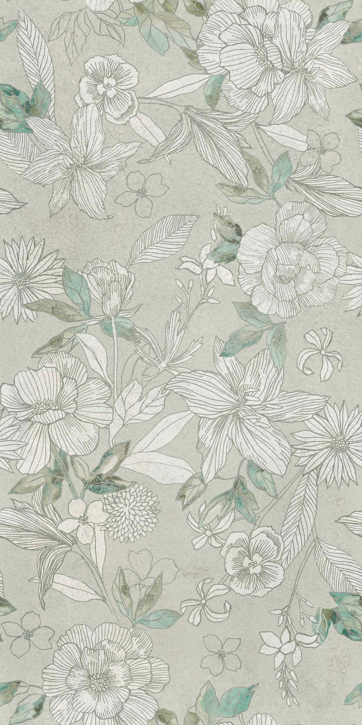 EnergieKer Wallart Lily 60x120 cm
