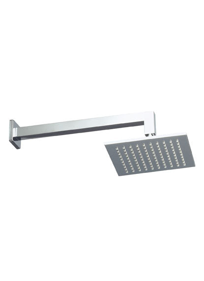 Soffione quadro con braccio Eurorama R51803