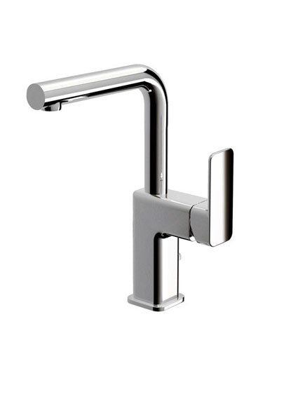 Miscelatore lavabo Eurorama TONO 144333 con leva laterale e scarico