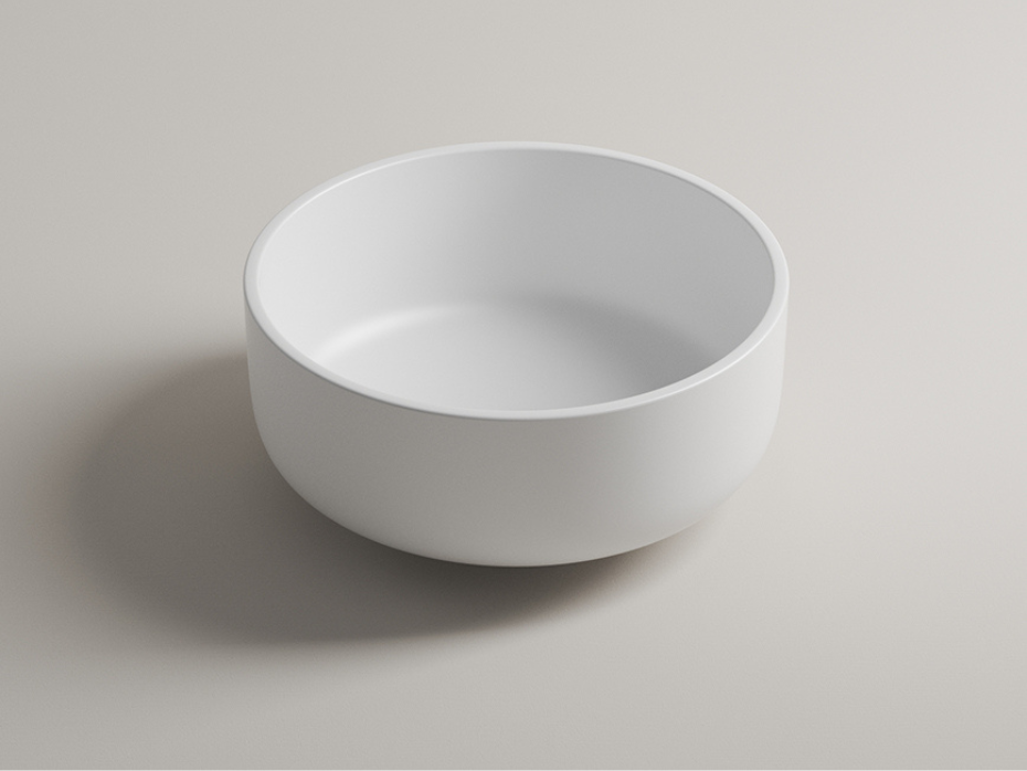 Lavabo da appoggio Valdama Fonte Ø40 × H18 cm