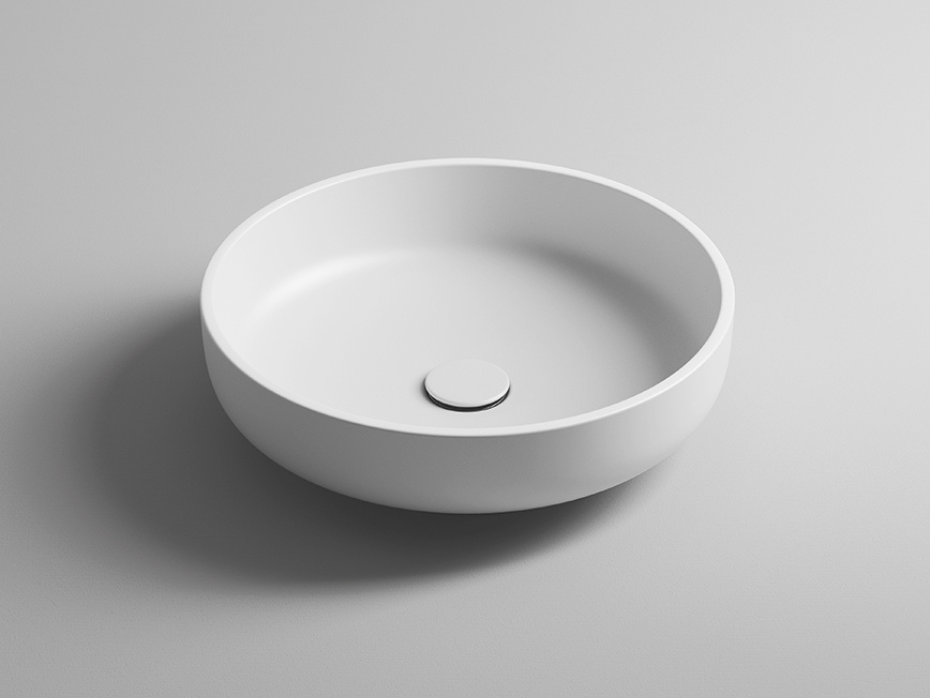 Lavabo da appoggio Valdama Fonte Ø45 × H13 cm