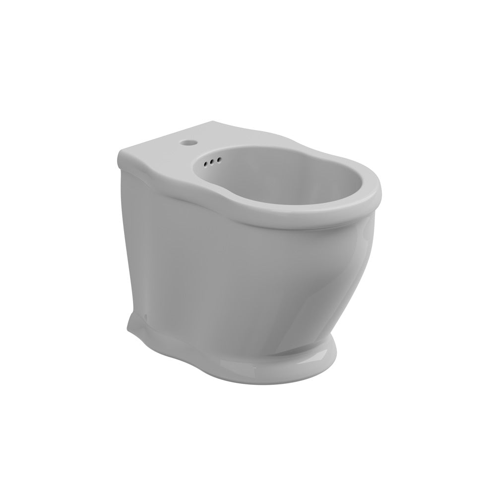 Bidet a terra filomuro GSG Time TIBI01 bianco lucido