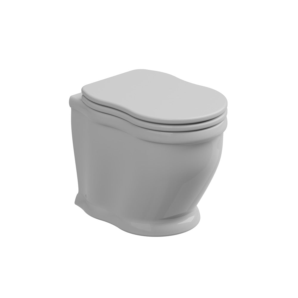WC a terra filomuro GSG Time TIWC01 bianco lucido