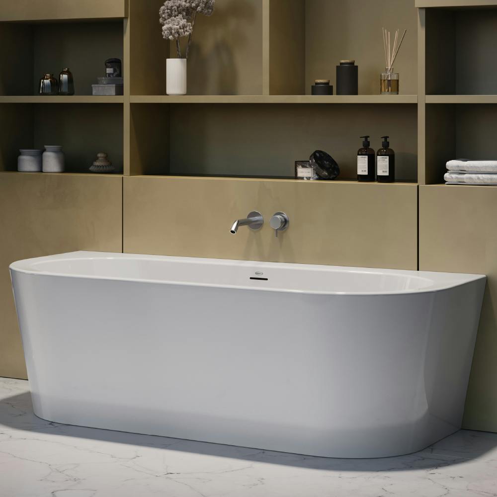 Vasca da bagno Jacuzzi Silba SLB-1 centro parete bianco lucido