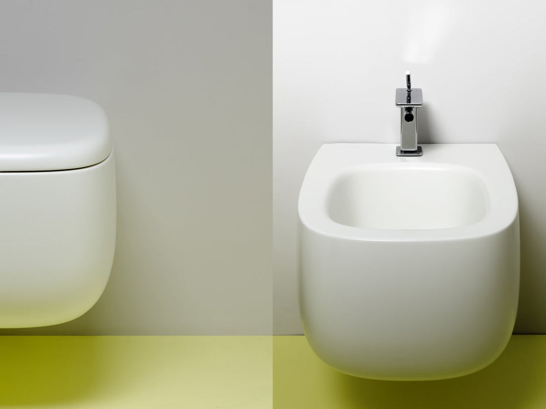 Bidet sospeso Valdama Seed bianco